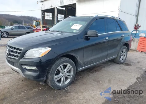 2014 Mercedes-Benz Ml 350 4Matic z USA, uszkodzony, nr VIN 4JGDA5HB6EA389581